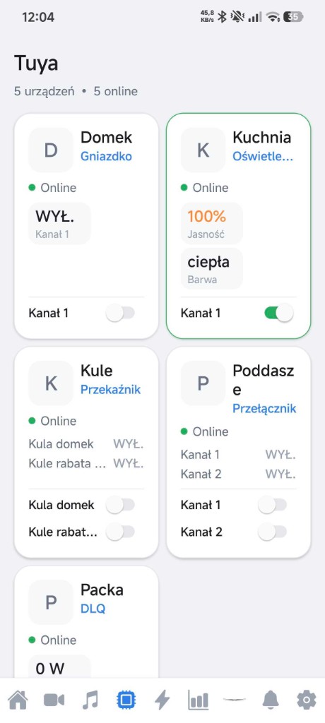Domek App - Smart home i PHEV screenshot 2