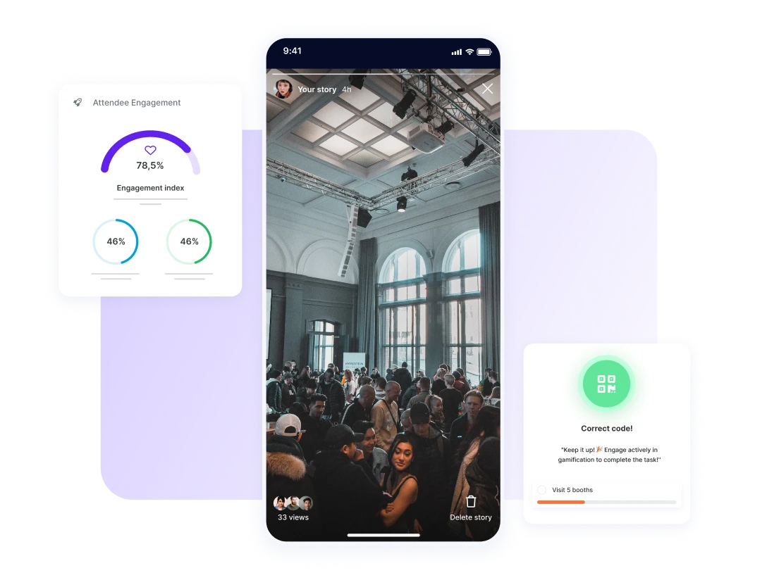 Gridaly Event Check-in screenshot 2